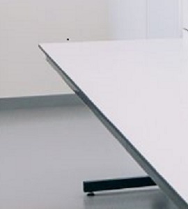 Solid laminate Trespa Shelves and Worktops for laboratory, scientific  and clean room environments